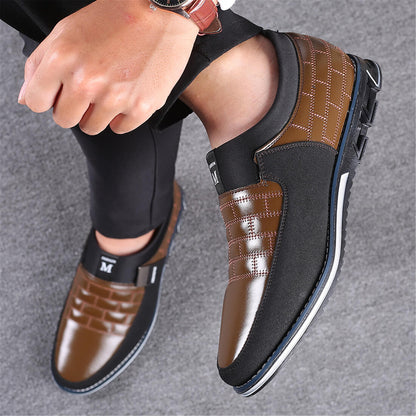 BrandsClub®| Slip-On Orthopedic Leather Shoes