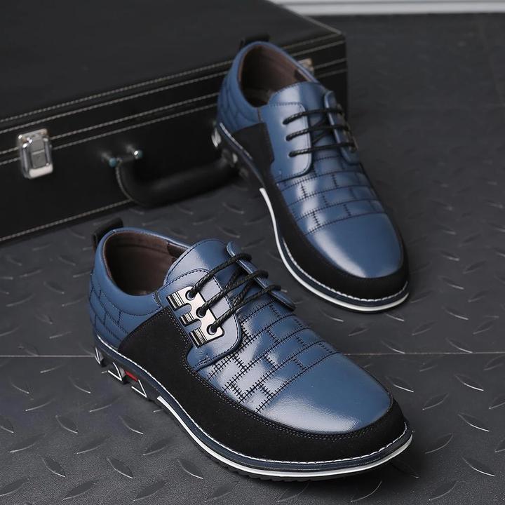 BrandsClub®| Oxford Derby Orthopedic Leather Shoes