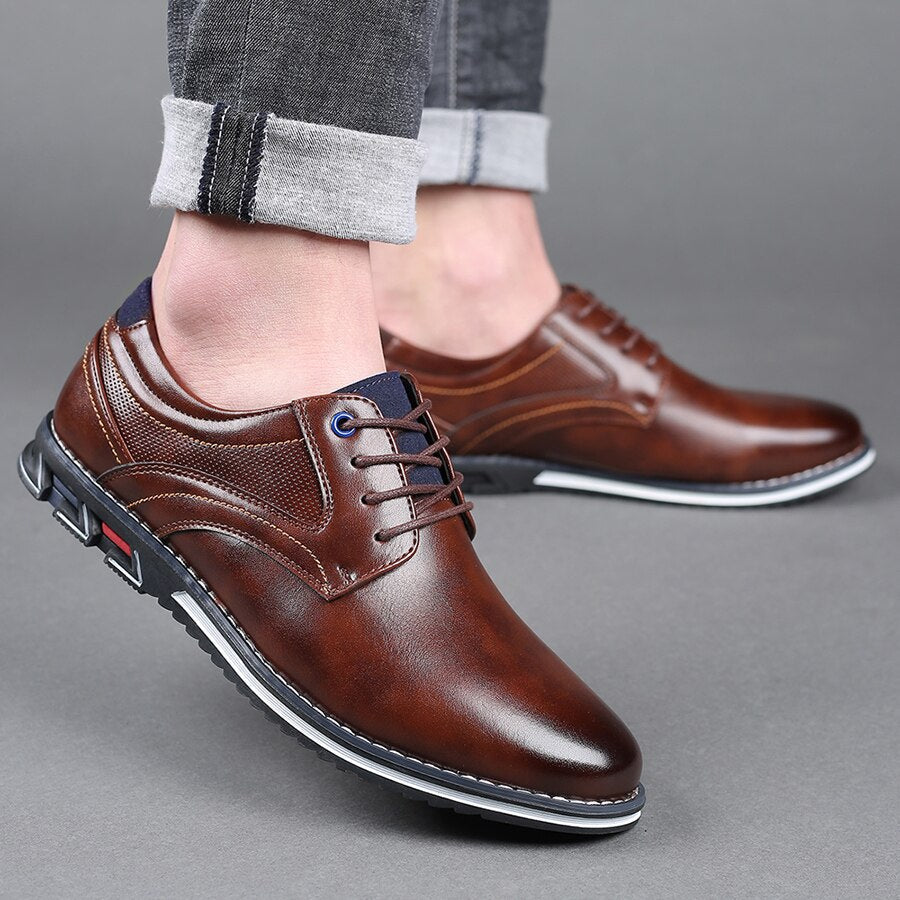 BrandsClub®| Oxford Lisse Orthopedic Dress Shoe