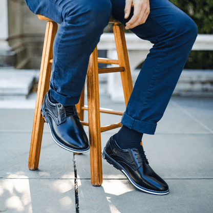 BrandsClub®| Oxford Lisse Orthopedic Dress Shoe